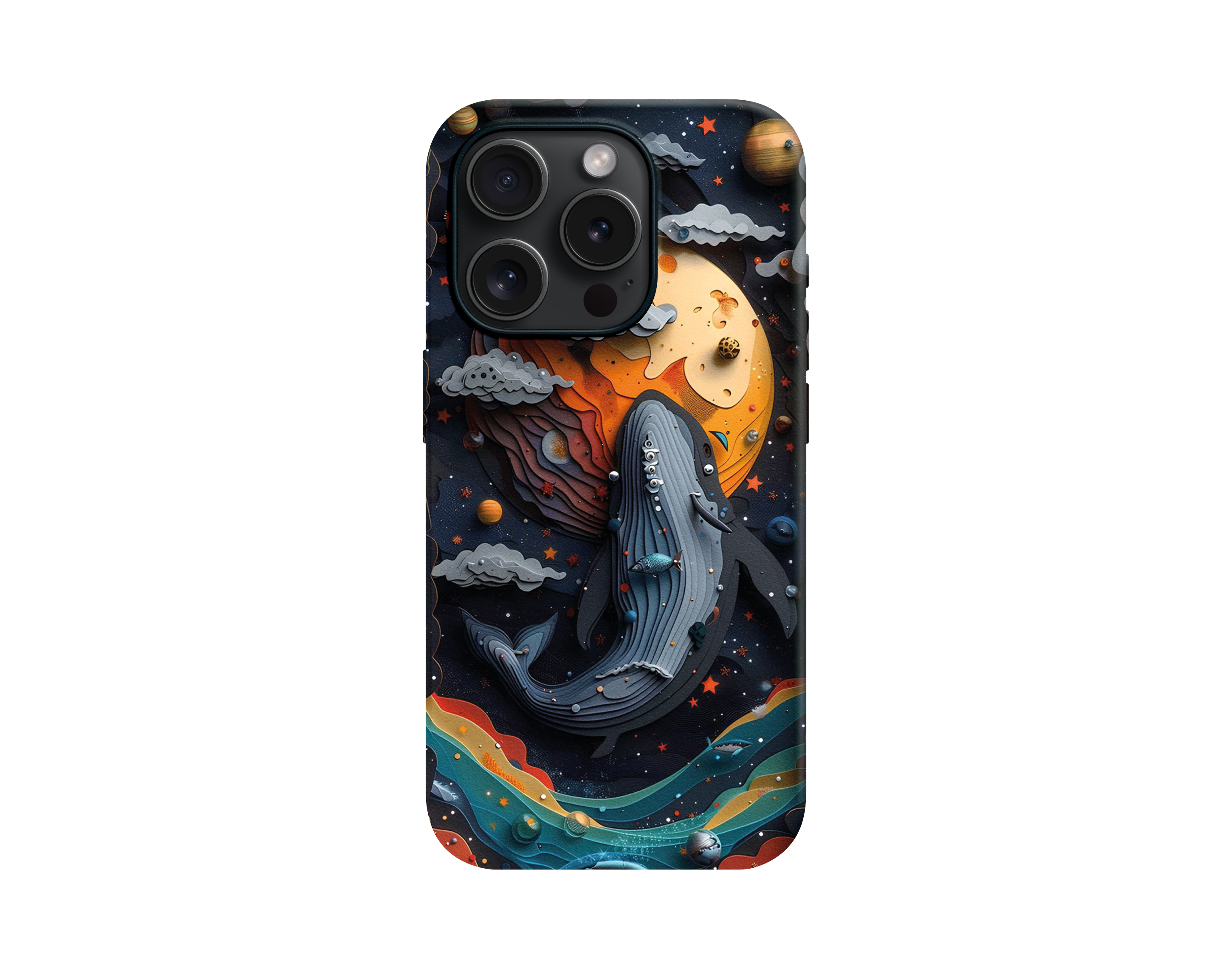 Kozmik Balina Premium Telefon Kılıfı -169