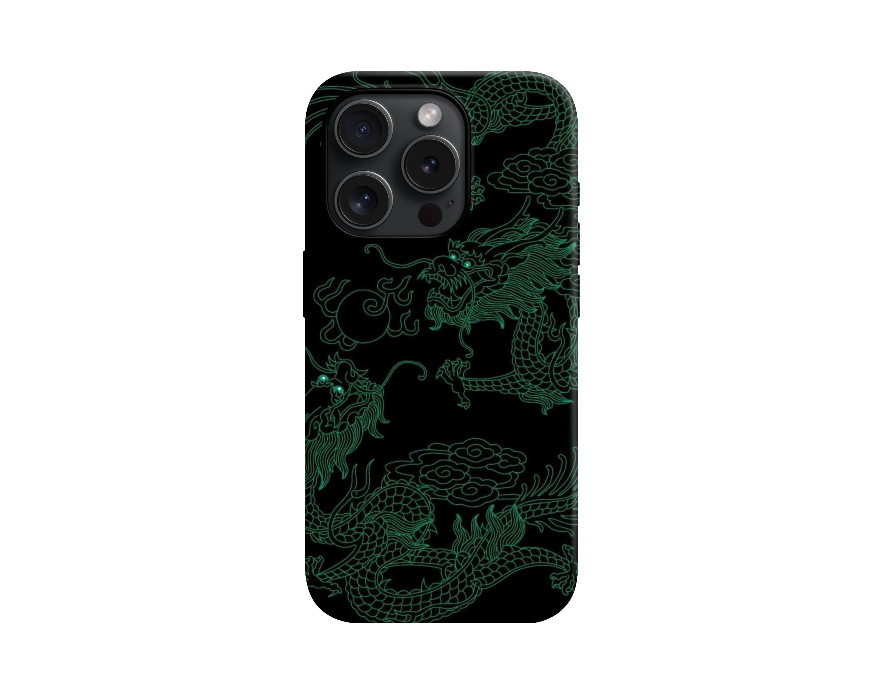 Yeşil Ejderha Premium Telefon Kılıfı -198