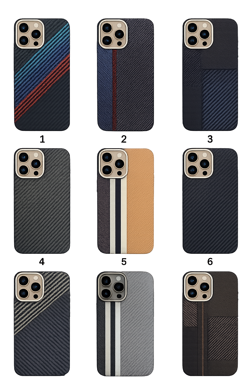 Carbon Pattern Serisi Telefon Kılıfı