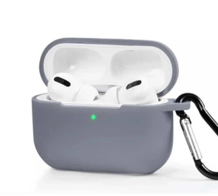AirPods Lansman Silikon Gri