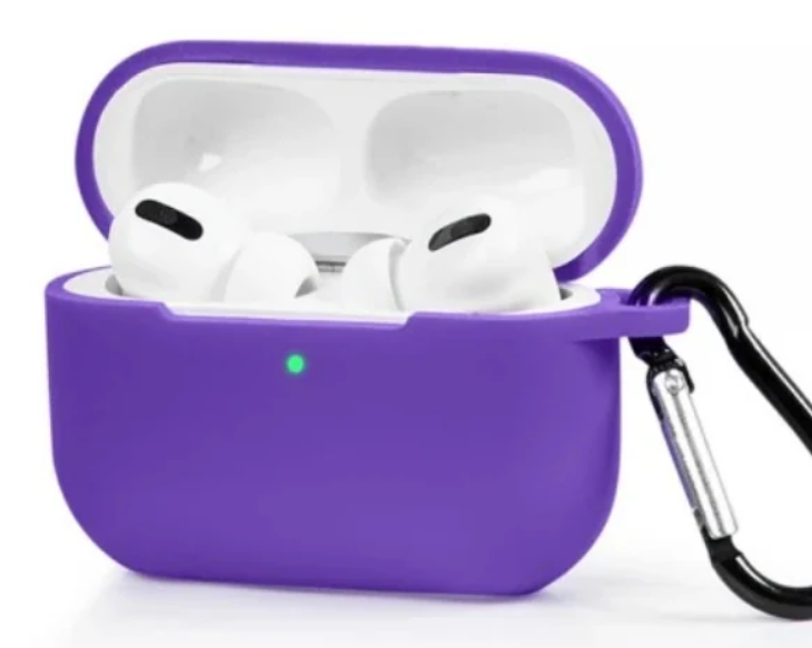 AirPods Lansman Silikon Mor