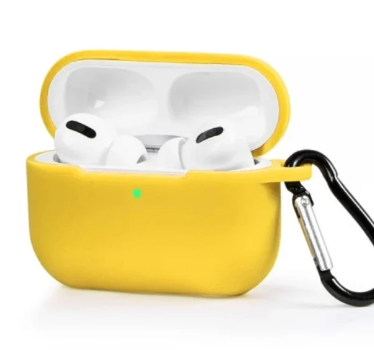 AirPods Lansman Silikon Sarı