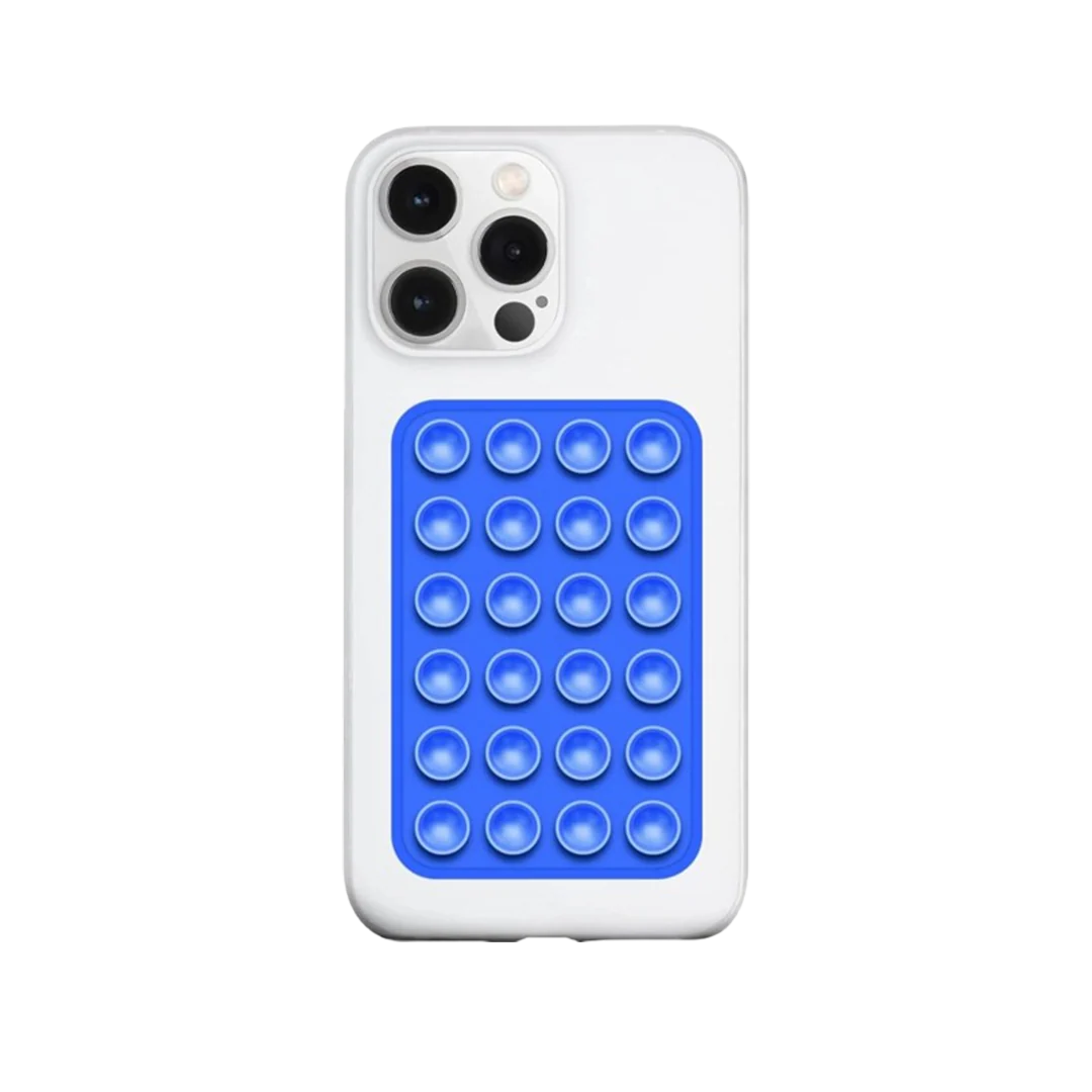 Telefon Arkası Silikon Vantuz Lacivert