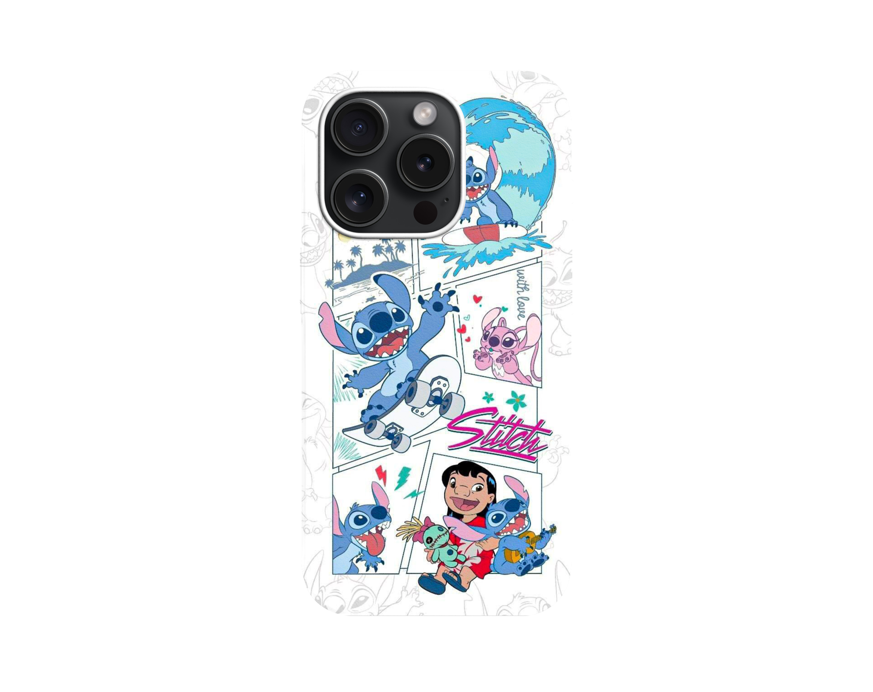 Lilo & Stitch Premium Telefon Kılıfı - 357