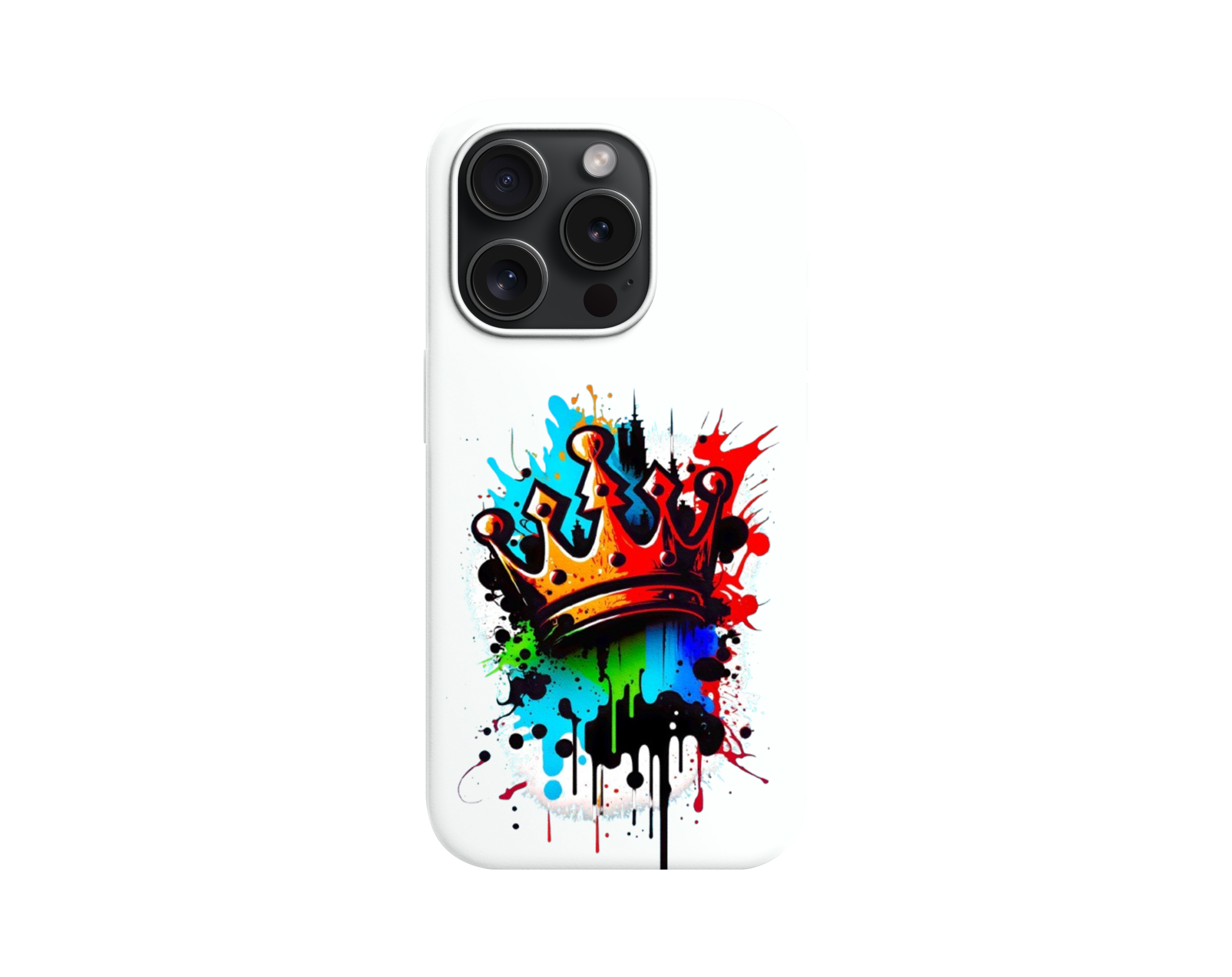 Crown Grafiti Premium Telefon Kılıfı - 387