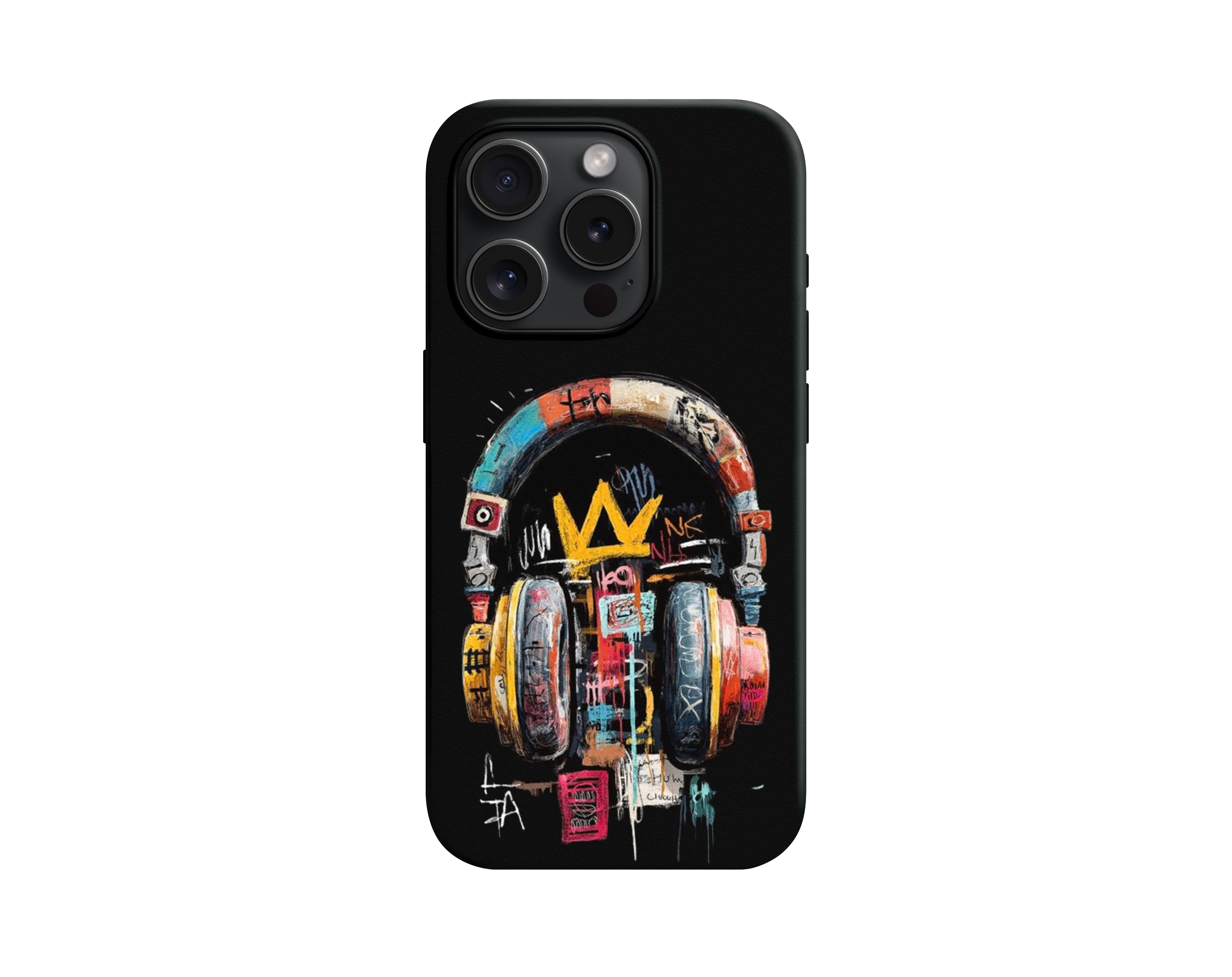 Headphone Grafiti Premium Telefon Kılıfı - 389