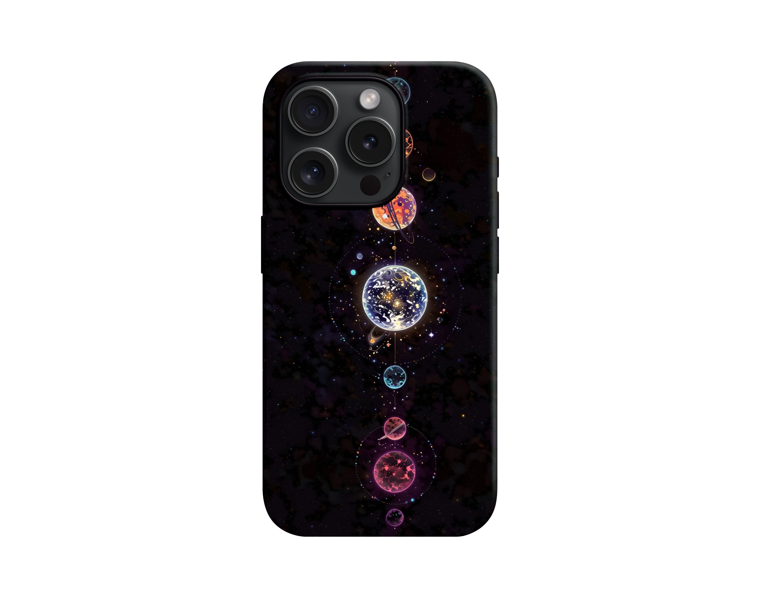 Gezegenler Premium Telefon Kılıfı - 396