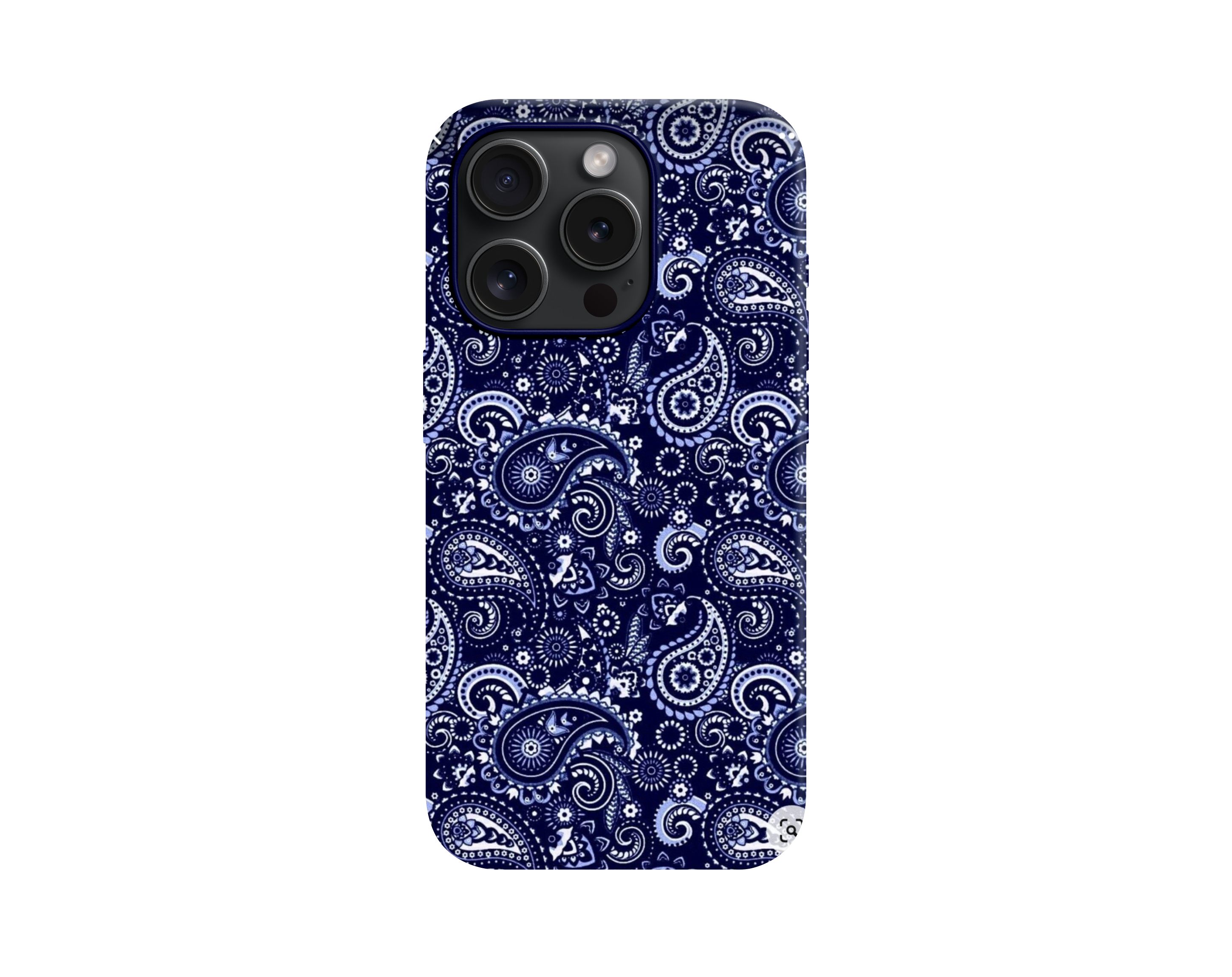 Mavi DesenPremium Telefon Kılıfı - 421